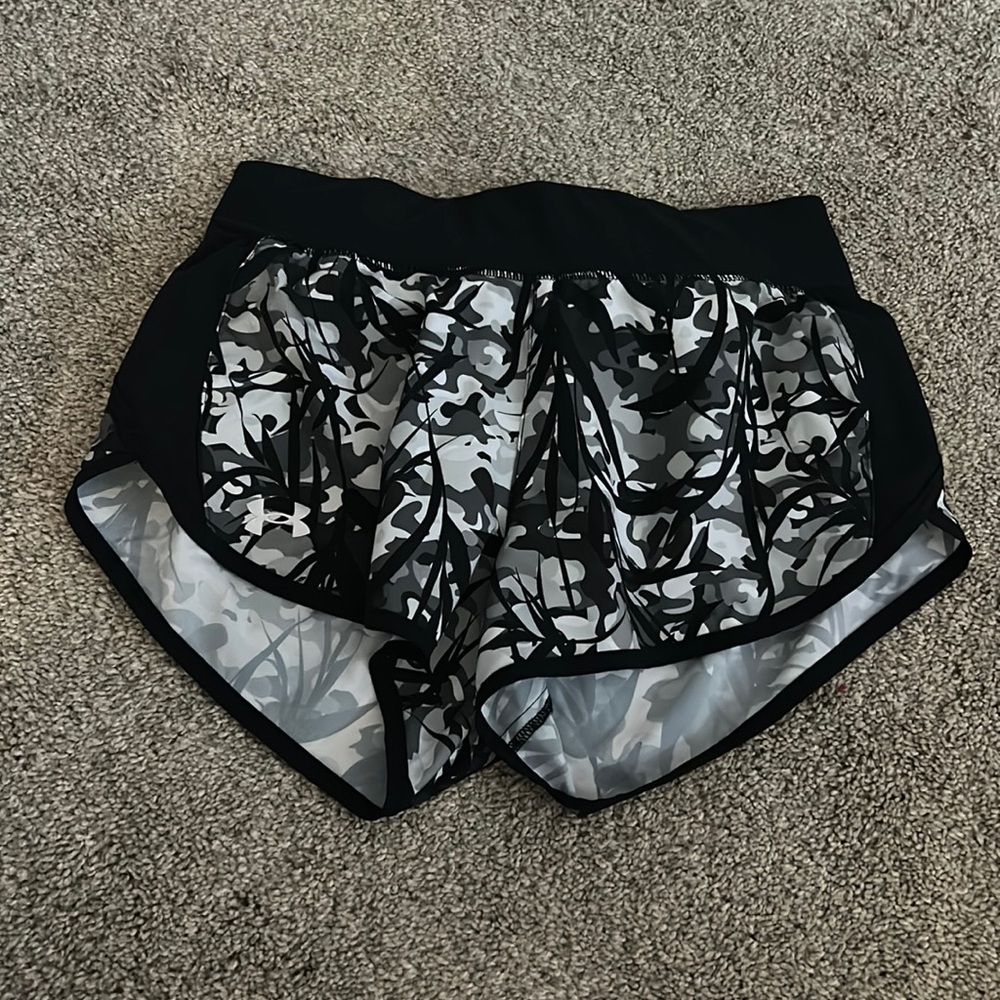 under armour printed shorts